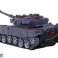 Tank R/C Fernbedienung Leuchte Sound Marineblau 1:18 27MHz Bild 3