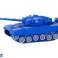 Panzer R/C Ferngesteuerte Leuchten Sound Blau 1:18 27MHz Bild 2