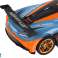 Large RC sports car 1:10 orange image 4