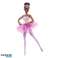 Barbie dukke ballerina magiske lys brune hår billede 1
