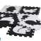 Soft Puzzle Mat Contrasting Educational EVA Foam Black & White 19 pcs. image 2
