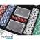 Poker seti 300 fiş kasada HQ 23528 fotoğraf 3