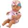 Poupée bébé flamant rose robe bandeau accessoires d’alimentation photo 1