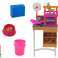 Set Puppe mit Hunden Katzenfutter Tierarzt Zubehör Bild 2