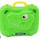 Koffert Salongbord DIY Puslespill Blokker Dinosaur Skrutrekker 249 stk. bilde 3