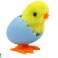 Pollo Saltarín En Cáscara De Huevo Enrollado Peluche Amarillo fotografía 1