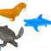 Set de Figuras de Animales Marinos Submarinos 10 Piezas fotografía 2