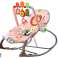 Houpací křeslo Bouncer Pro Baby Vibration Sound Rocker Růžový Lev fotka 1