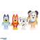 Bluey Figurines 4'lü Okul Paketi fotoğraf 1