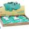 Wind-up crocodile bath toy green image 2