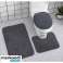 Badezimmermatte Set grau Ruhhy 24353 Bild 5