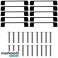 Black Furniture Handle 10pcs. Ruhhy 24190 image 4