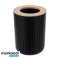 Ensemble d'accessoires de salle de bain noir Ruhhy24636 photo 6