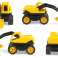 Gravemaskin i en boks, arbeidere KER 01261 bilde 2