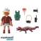 Sett med figur special plus 71168 forsker med alligator bilde 2