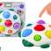 Juguete Sensorial Tortuga Tablero Educativo con Protuberancias Pop It fotografía 1