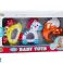 Baby Spielzeug Set Rasseln Beißringe Zebra Krabbe Fuchs 3-tlg Bild 1