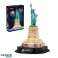 Puzzle 3d led Freiheitsstatue Nacht Version Bild 5