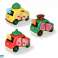 Auto abc fruit voertuig. 3 soorten 12 cm foto 1