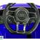 Audi R8 Spyder, auto a batteria dipinta di blu foto 4