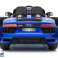 Audi R8 Spyder, auto a batteria dipinta di blu foto 6