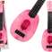 Ukulélé pour enfants Mini guitare 4 cordes Motif pêche guitare rose photo 1