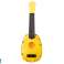 Vaikams Ukulele Mini gitara 4 stygos Ananasų tema Gitara Geltona nuotrauka 2