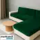 Bankhoes 145 185cm groen Ruhhy 26032 foto 2