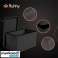 Black velour pouffe 60x30x30 cm Ruhhy 25995 image 3
