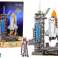 Súprava Kociek Kozmická Stanica Raketa Satelity 4392 El fotka 1