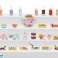 Accessories miniverse make it mini foods diner display 24 pieces image 1