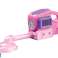 Bubble Machine Lawn Mower Trimmer Two Liquids Pink image 1