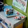 Camión de plataforma Bricks creator 31146 con helicóptero fotografía 2