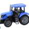 RC Tractor Remote Controlled 2.4G Sounds Blue image 1