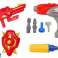 Robot For Assembling Weapon Drill Screwdriver Lights Sound Turquoise image 3