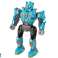 Robot For Assembling Weapon Drill Screwdriver Lights Sound Turquoise image 2