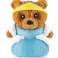 Figurines fairy tale bears 2 pack Cinderella pumpkin costume ugly duckling image 3