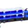 Lora Grúa Pista de Carreras 2en1 Luces Sonidos Señales Coches Azul fotografía 2