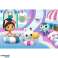 Puzzle 60 pieces gabby at the pool gabi cat house image 1