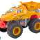 Geländewagen Dinosaurier, Reibungskraft, Kipplaster, orange Bild 1