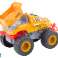Geländewagen Dinosaurier, Reibungskraft, Kipplaster, orange Bild 2
