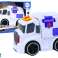 Ambulanse Ambulanse Lyder Lys Drive Auto Ambulanse Bil Hvit bilde 1