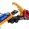 Tow Truck with Crane on Trailer image 1