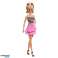 Barbie Fashionistas Puppe mit weiß-schwarz gestreiftem Oberteil Bild 4