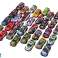 Conjunto de coches de juguetes con propulsión por resorte - 32 piezas fotografía 1