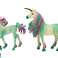 Sammlerfiguren Einhorn mit Klein Grün 2 El Bild 1