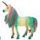 Collectible figurine Large Unicorn Green 11 CM image 1