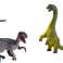 Набір фігурок брахінозавра динозавра Velociraptor 2El зображення 2