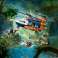 Bricks City 60437 Jungle Explorers Helicopter at Base image 3