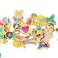 Set aus Holzmagnets - bunte Figuren in Kostümen, 20 Stück Bild 1